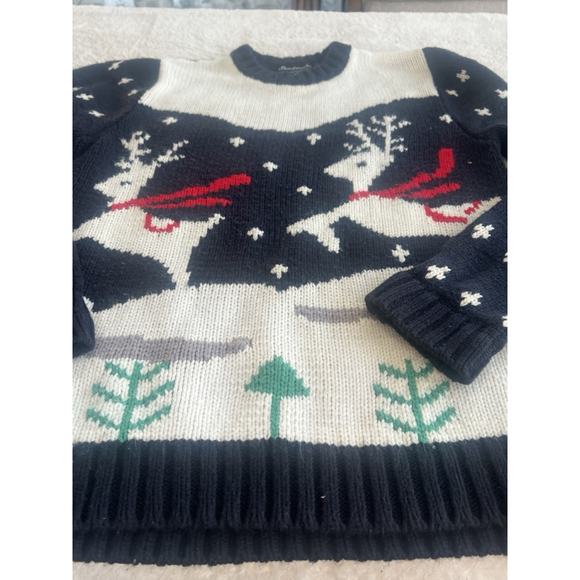 Skedouche Reindeer Christmas Sweater Step Brothers Style Unisex XL Holiday Knit - Picture 11 of 16